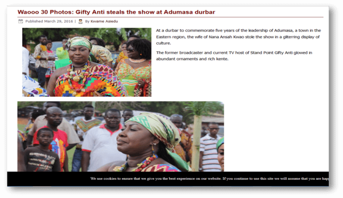 Gifty Anti steals show at