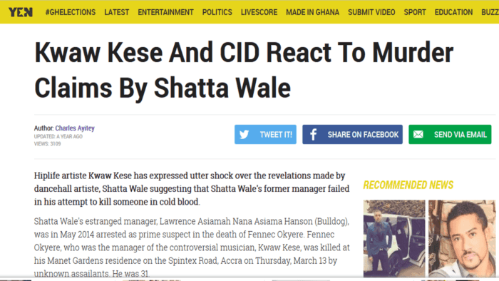 Kwaw Kese and CID react